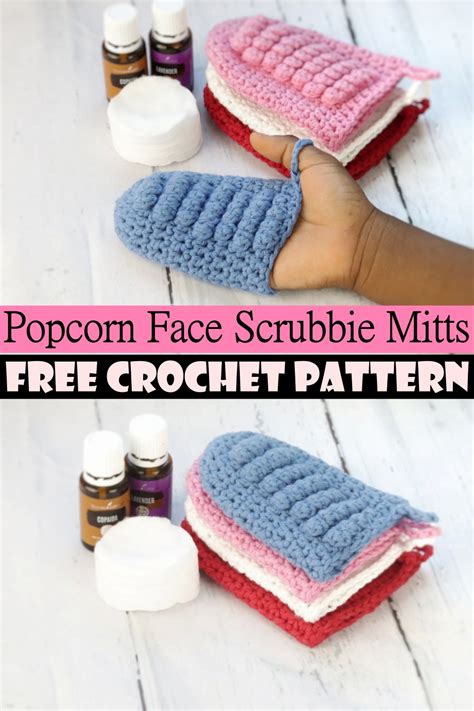 Free Crochet Face Scrubbies Patterns DIYsCraftsy
