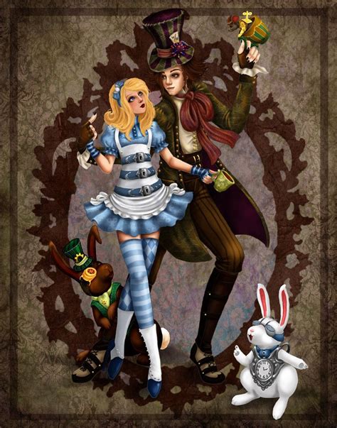 No Time For Tea By Eos Sparks ©2011 Alice In Wonderland Artwork