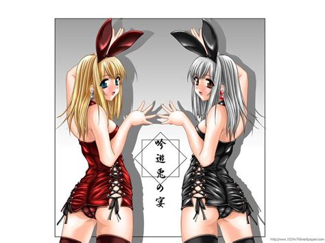 15 018 Manga652 Bunnies 1024 Walpapers Manga Bunny Girl Anime