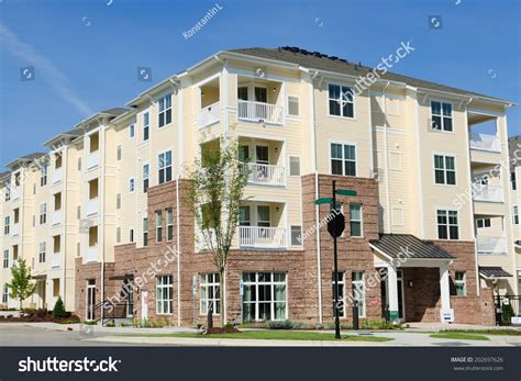Typical Suburban Apartment Building Stock Photo 202697626 Shutterstock