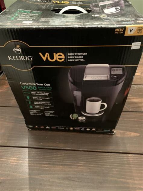 Keurig V500 Vue Single Serve Coffee Maker Brewer Custom Brew Technology For Sale Online