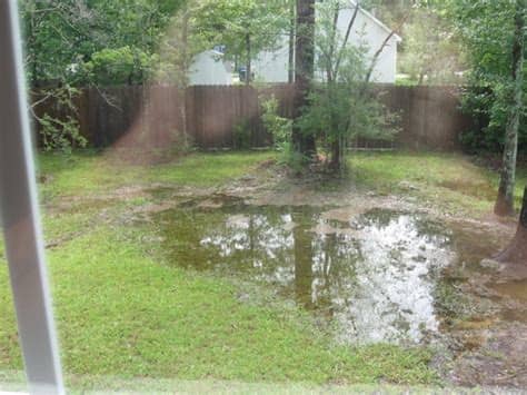 Dig a trench in your yard where water is standing. Home Sprinkler Systems, Sprinkler Repair, French Drains ...