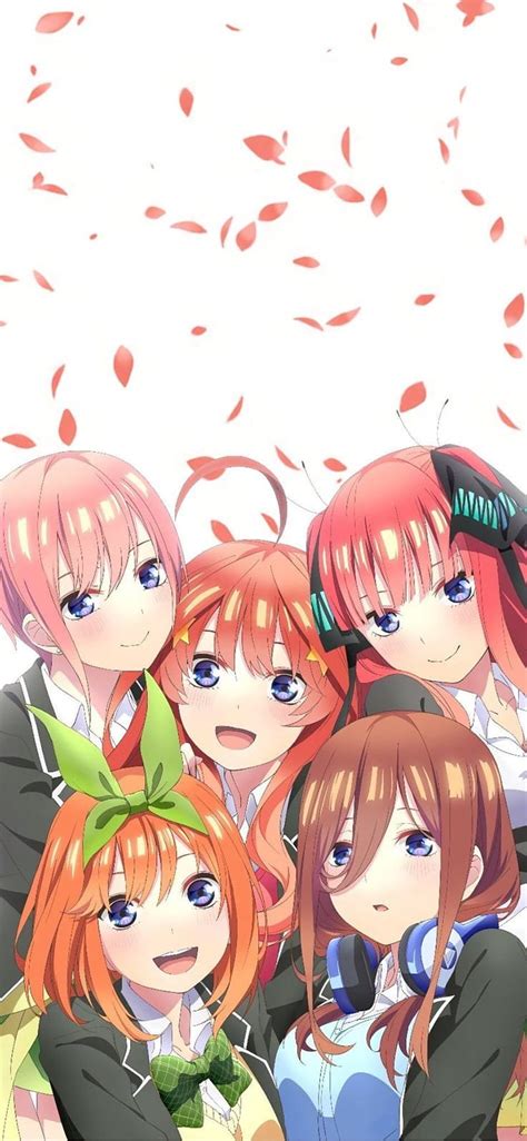 Anime Butterfly Blue Eyes Pink Hair Gotoubun No Hanayome The Quintessential Quintuplets Hd