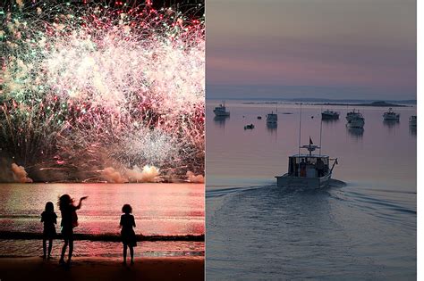 Winter Harbor Fireworks And Lobster Boat Races Are On