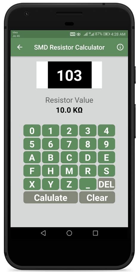 Press the up and down keyboard arrows while over a number inside a functional color notation. Calculated Coloring - Resistor Calculator Pro 2.3 کد رنگ ...