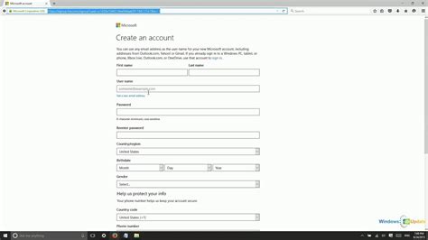 Windows 10 Setting Up Your Id Youtube