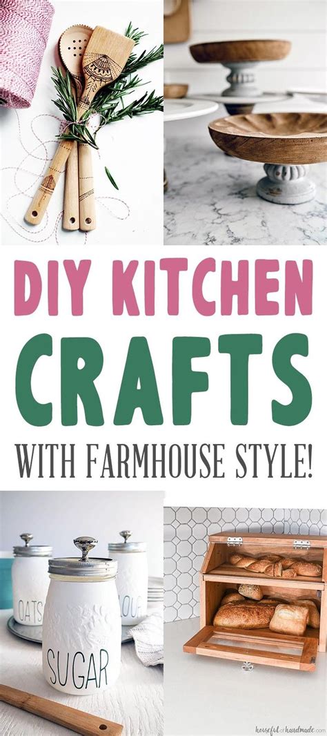 Diy Kitchen Crafts With Farmhouse Style The Cottage Market In 2021