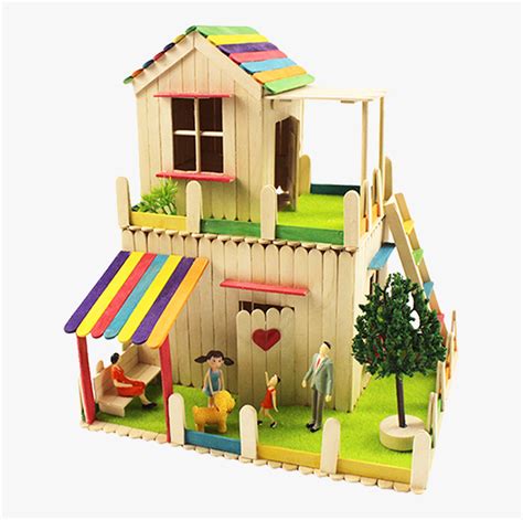 Not only are they are cheap way to get creative, but they are versatile. Popsicle Stick House Plans Free - House Design Ideas