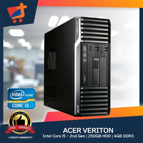 Acer Veriton S6620g Intel I5 2nd Gen Sff Slim Desktop Pc Computer