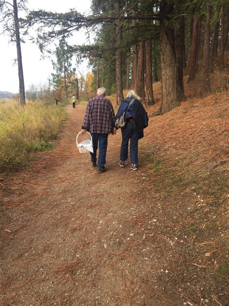 Wife Went On A Hike And Saw This Couple On Their Way To A Picnic Pics