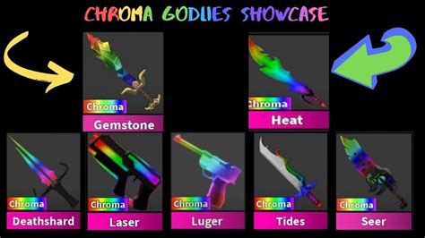 Getting My First Mm2 Chroma Godly Youtube