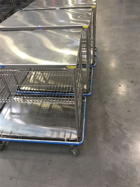 Rolling Sterile Processing Carts Auction 1327