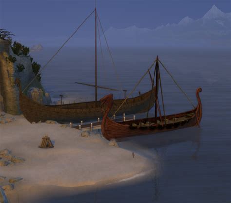 Crusader Kings Iii Norse Deco Ships The Sims 4 Worlds Curseforge