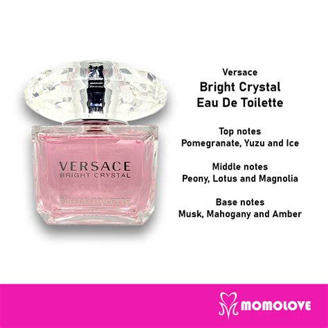 Versace Bright Crystal Eau De Toilette 90ml Momolove