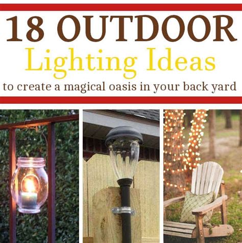 18 Outdoor Lighting Ideas Diy Home Sweet Home Bloglovin
