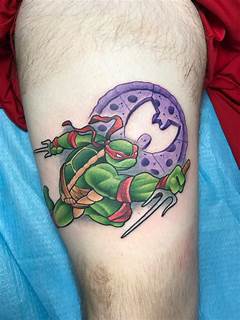 The Shredded Ninja Turtle A Tattoo That Stirred Emotions
