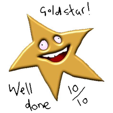 Gold Star Well Done 1010 Meme Art Prints By Introvertd Redbubble