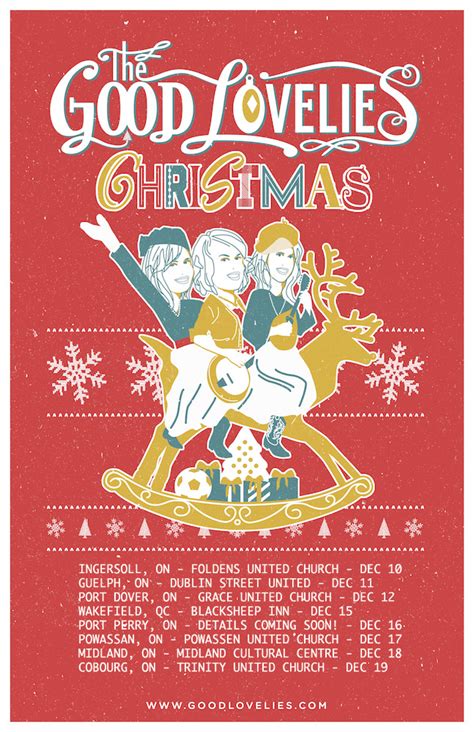 Good Lovelies 2015 Christmas Tour Announced Good Lovelies