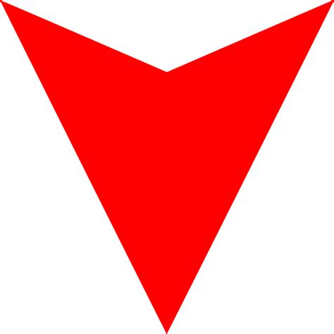 Red Arrow Down Icon Free Download Transparent Png Creazilla