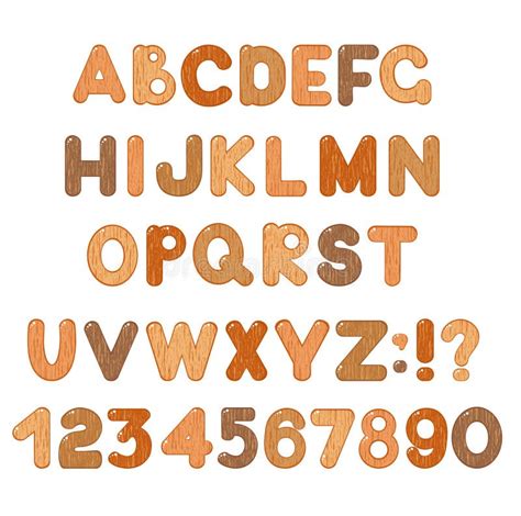 Conjunto Abc De Letras Latinas Números E Símbolos Com Textura De
