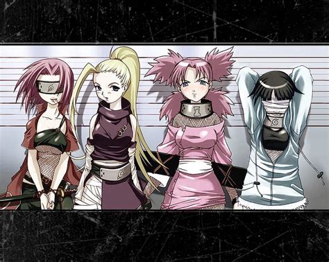 1366x768px Free Download Hd Wallpaper Naruto Female Characters