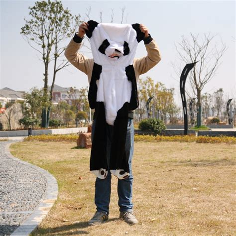 100cm To 260cm Cheap Giant Panda Skin Unstuffed Empty Panda Teddy Bear