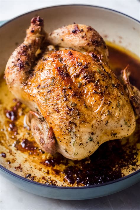perfect one hour whole roasted chicken recipe little spice jar