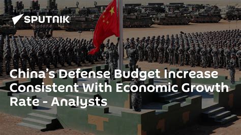 Chinas Defense Budget Increase Consistent With Economic Growth Rate