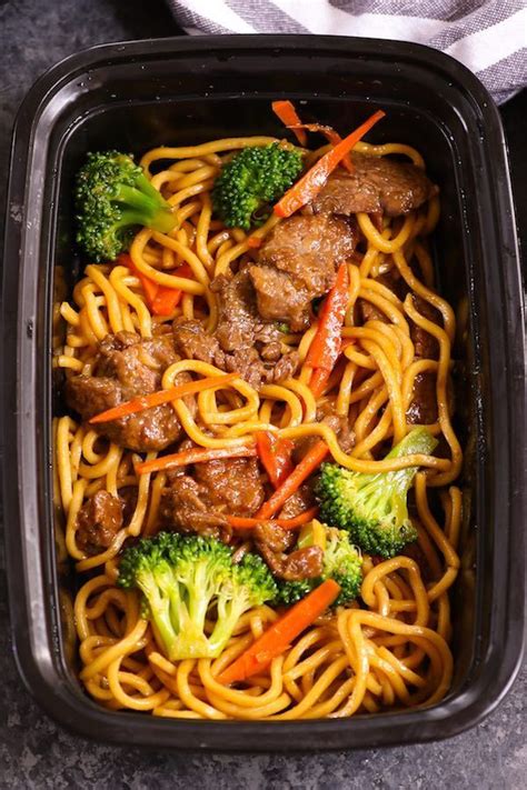 But if you're a fan of this tasty noodle dish, you can easily recreate it at home and customize it to suit your tastes. Lo Mein Meal Prep: use zoodles or carrot noodles for some ...