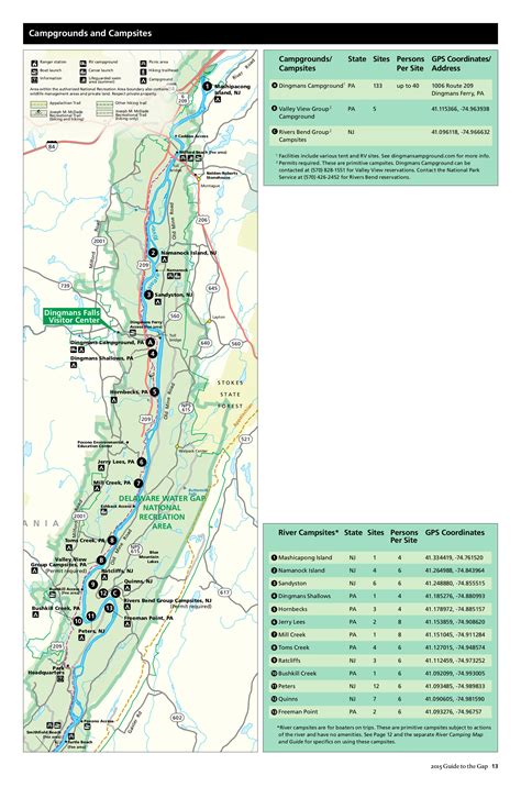 Delaware Water Gap Maps Just Free Maps Period