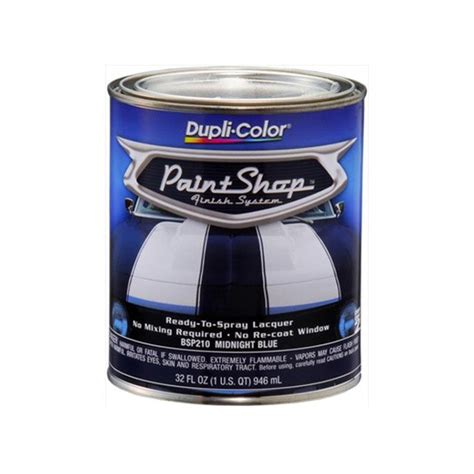 Dupli Color® Bsp210 32 Oz Midnight Blue Paint Shop™ Base Coat