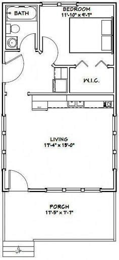14x28 Tiny House 14x28h1 391 Sq Ft Excellent Floor Plans