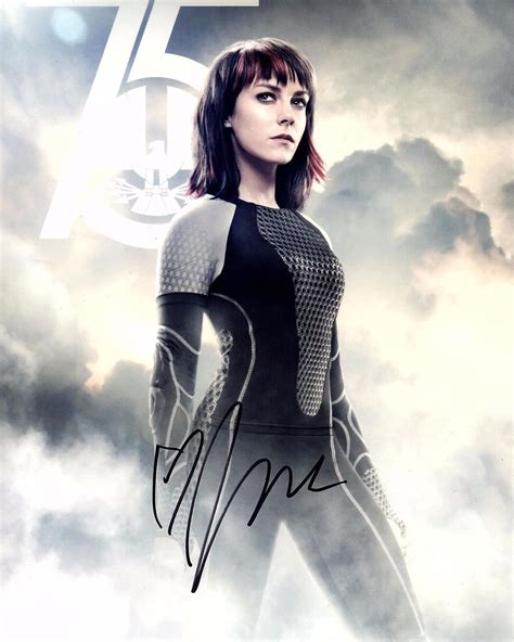 Jena Malone Signed The Hunger Games Catching Fire X Photo Autograph Hot Sexy Ebay