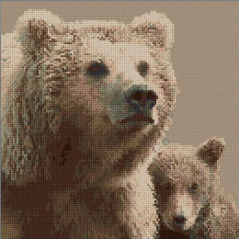 bears free cross stitch pattern from cross stitch cross stitch patterns free cross