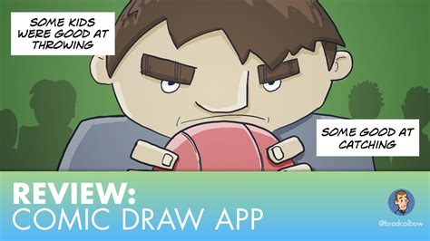 Review Comic Draw For The Ipad Youtube