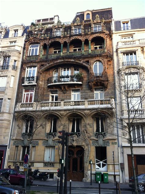 Immeuble Art Nouveau Avenue Rapp Lavirotte Architecte Immeuble