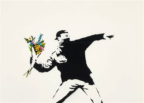 The Absurdity of War: Banksy’s 'Love is in the Air' | Contemporary Art