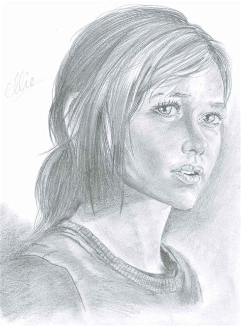 Ellie From The Last Of Us By Artist Sophie Lawson