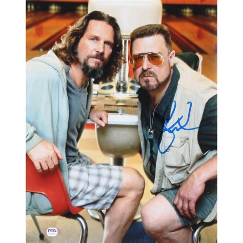 John Goodman Signed The Big Lebowski 11x14 Photo PSA COA Pristine