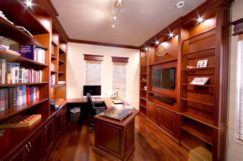 Maybe you would like to learn more about one of these? Wellington Custom Home Office - Traditional - Home Office ...