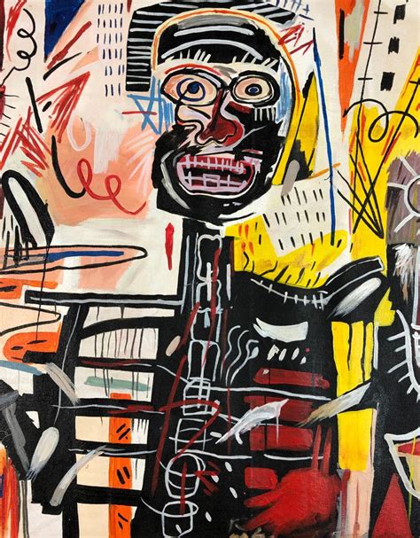 Lot Jean Michel Basquiat American 1960 1988 Acrylic On Canvas