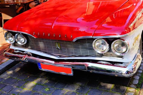 Free Images Retro Red Nostalgia City Life Old Car Spotlight