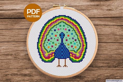 peacock cross stitch pattern cross stitch patterns
