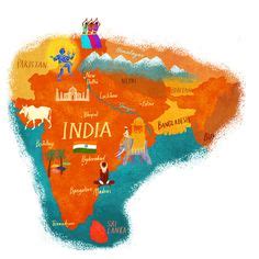 Hinduism, islam, buddhism, sikhism, jainism, zoroastrinaism, judendom och kristendom. India map for kids - How are each of these symbols ...