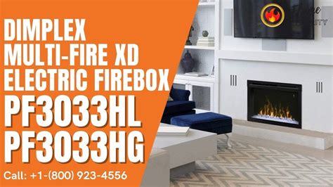 Dimplex Multi Fire Xd Electric Firebox Realogs Pf3033hl Pf3033hg Youtube