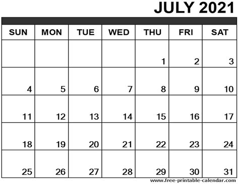 Check spelling or type a new query. July 2021 Calendar Printable - Free-printable-calendar.com