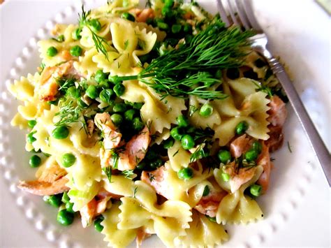 Maybe you would like to learn more about one of these? Food and Thrift: Farfalle Pasta with Cream, Salmon, and Peas