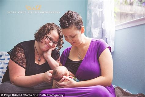 How These Two California Mothers Both Breastfeed Their Daughter Daily Mail Online
