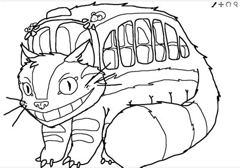 Download or print this amazing coloring page: My Neighbor Totoro Drawing at GetDrawings | Free download