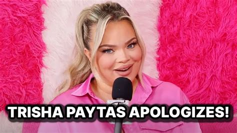 The Trisha Paytas Apology Tour Youtube